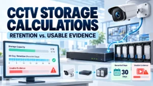 CCTV Storage Calculations That Fail in Practice