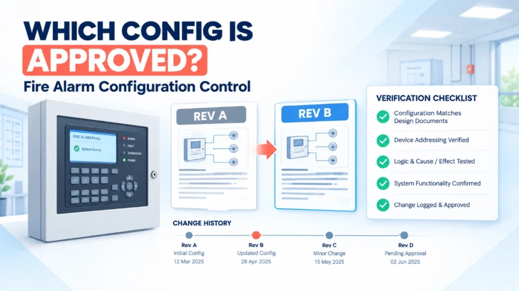 Configuration Version Control for Fire Alarm Systems
