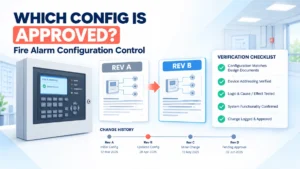 Configuration Version Control for Fire Alarm Systems