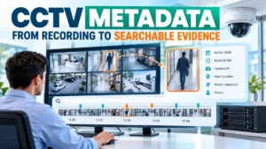From Video Recording to Searchable Evidence: The Role of CCTV Metadata