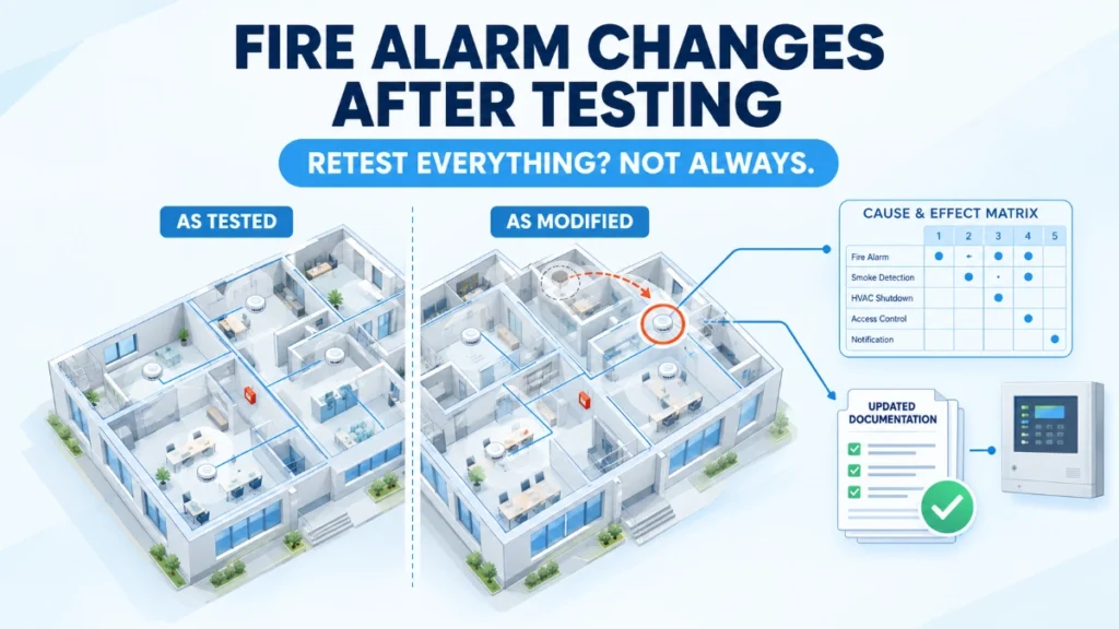 How Engineers Should Handle Fire Alarm Changes Made After Initial Testing