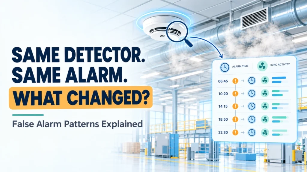 How False Alarm Patterns Can Point Toward Environmental Changes