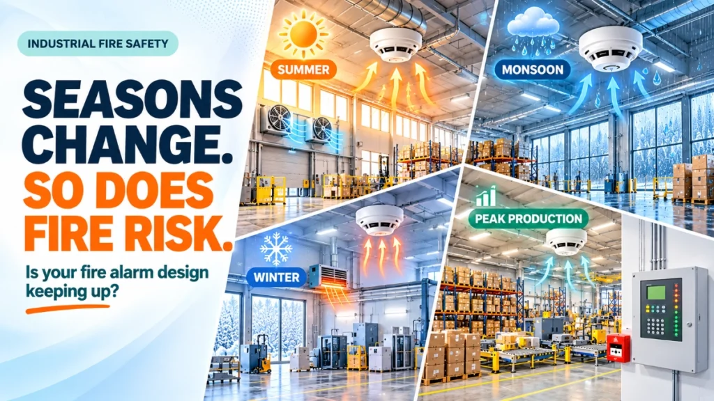How Fire Alarm Design Should Adapt to Seasonal Industrial Operations